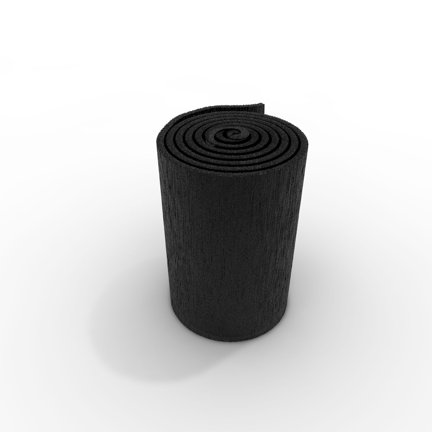 Aktivkohle - Filtermatte 850 x 1000 mm / Dicke: 10 mm