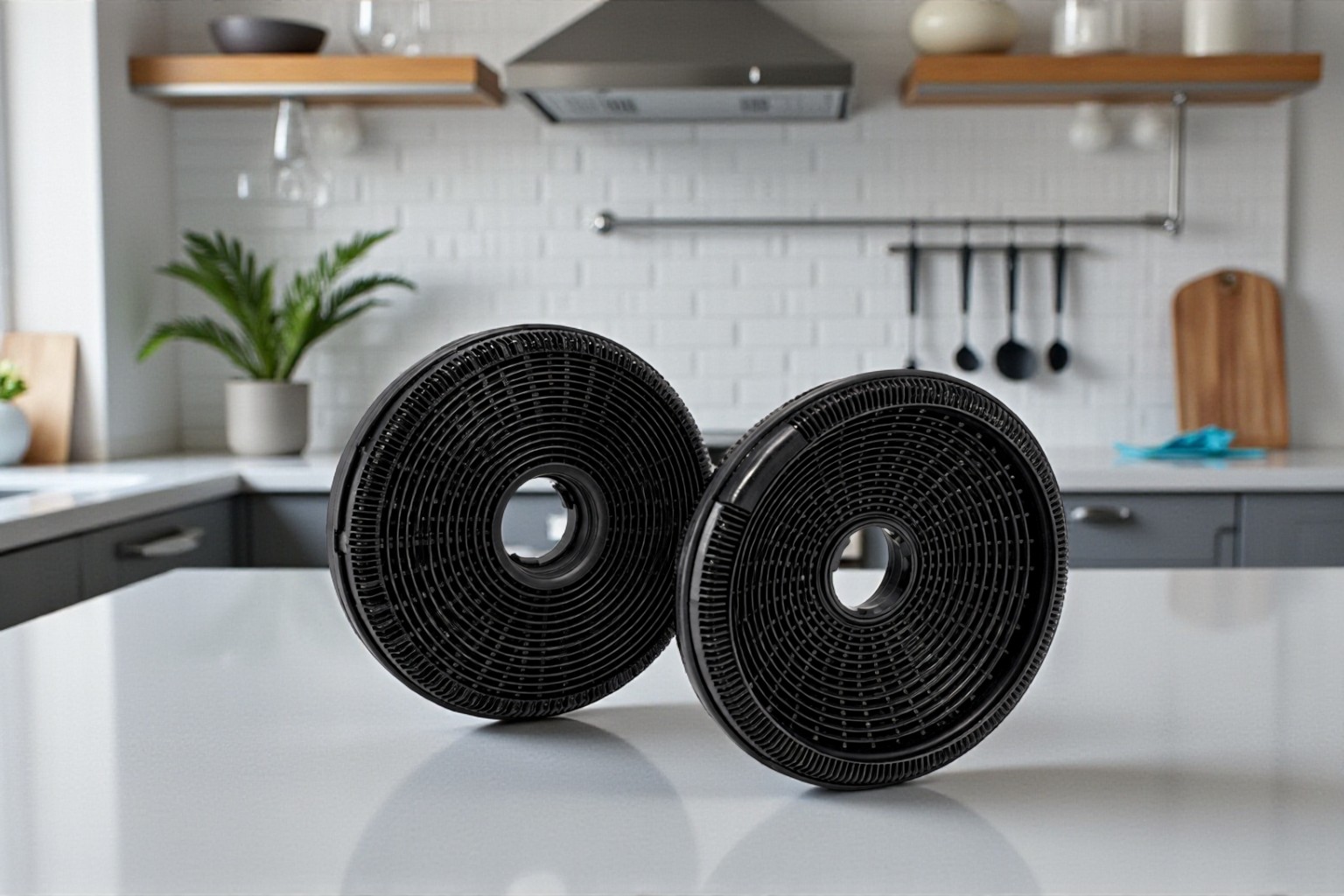 Refsta K75 Dunstabzugshauben-Ersatzfilter - 2er Set / Aktivkohle