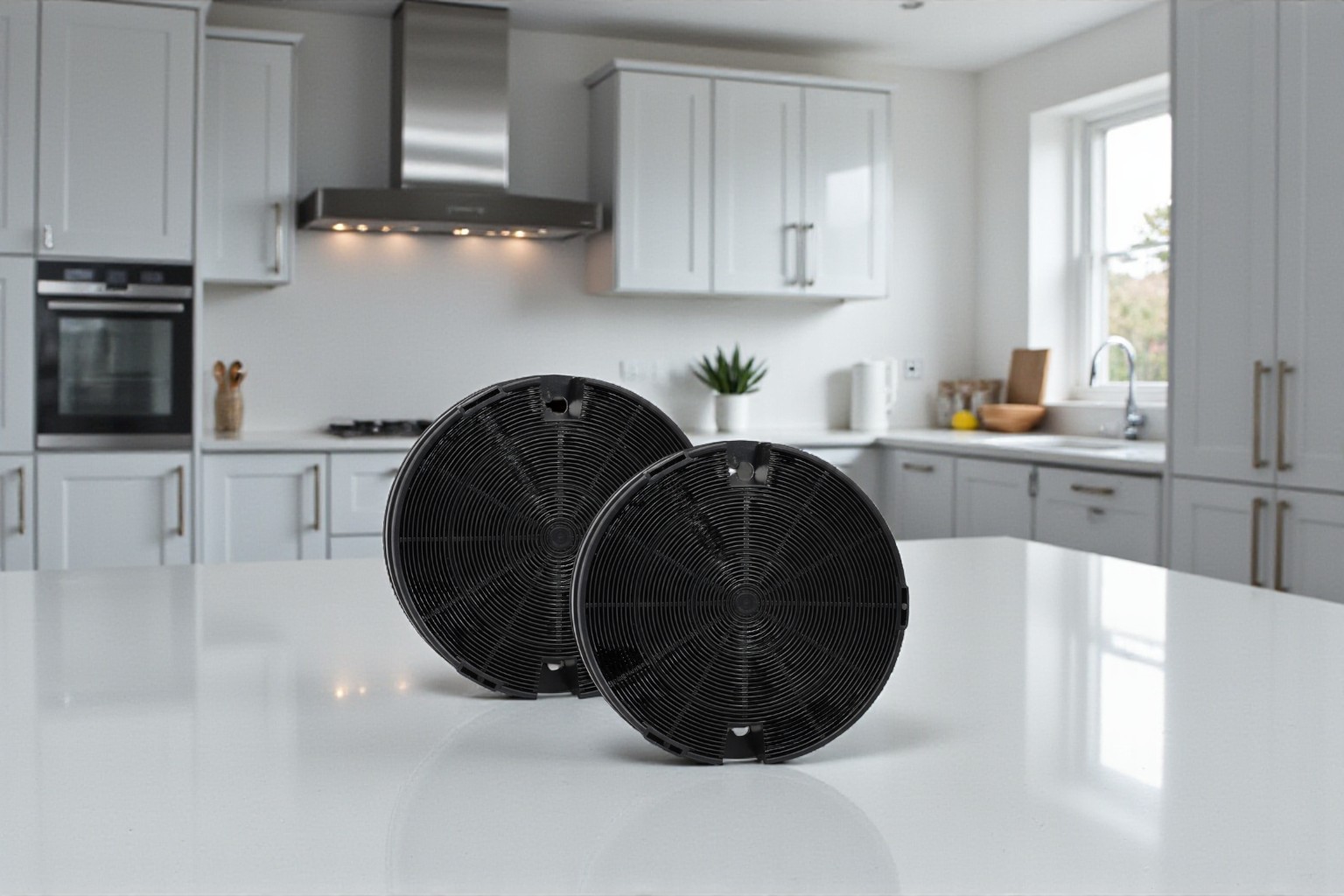 Faure MCFE39 / 9029801421 Dunstabzugshauben-Ersatzfilter / Aktivkohle - 2er Set