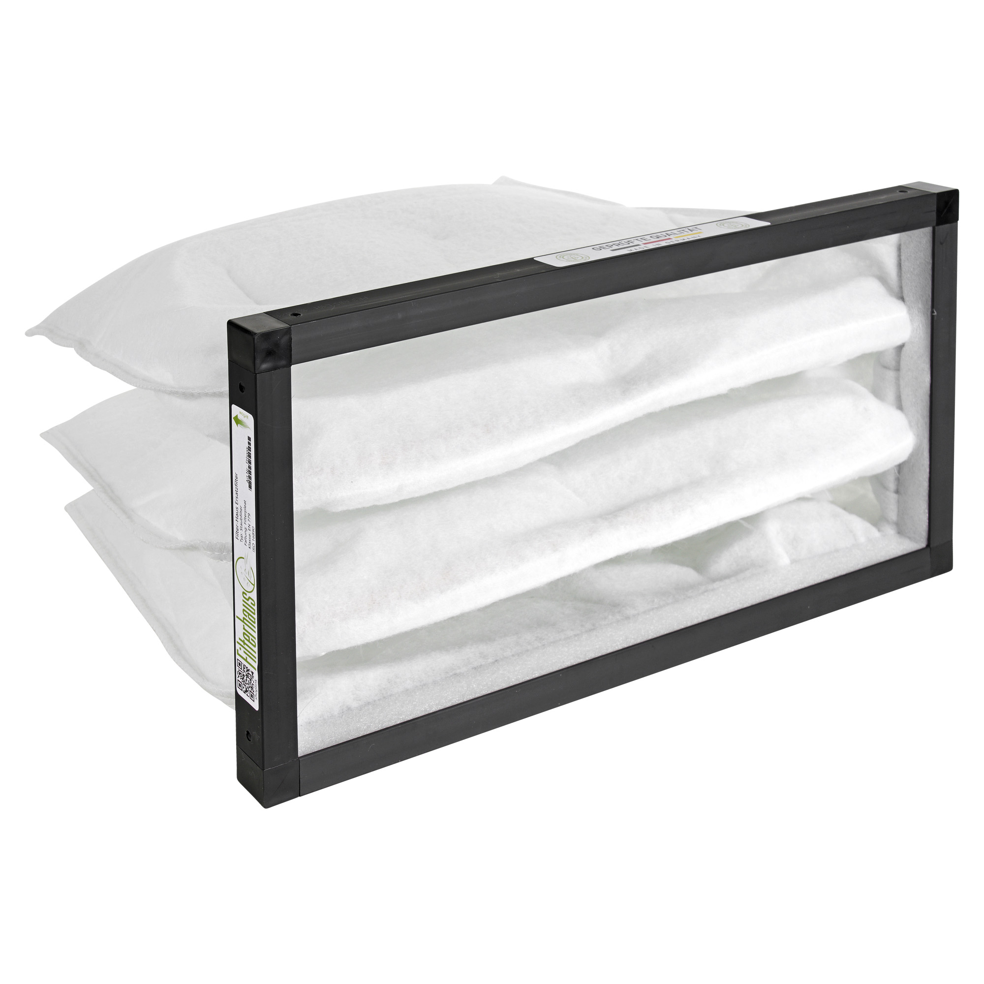 Taschenfilter G4 - 287x287x360mm Kunststoffrahmen